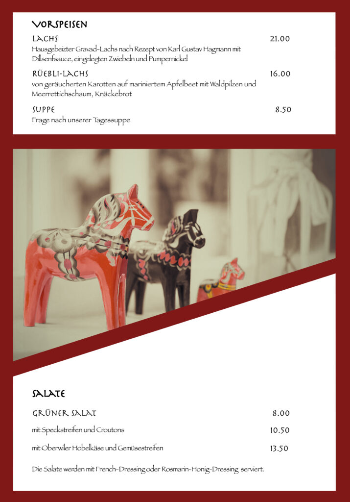 seite 1 speisekarte